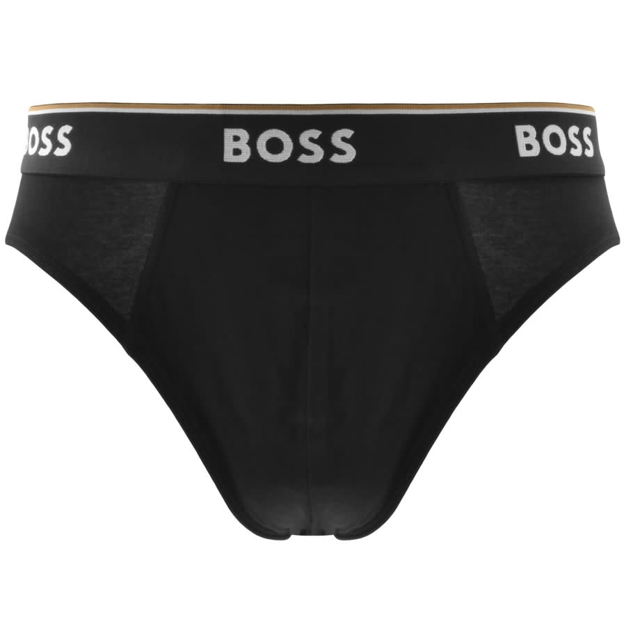 Image number 2 for BOSS Underwear Triple Pack Briefs Black