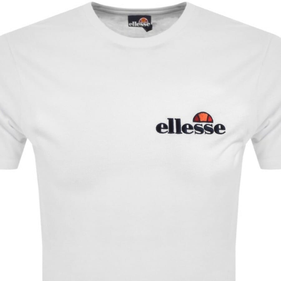 Image number 2 for Ellesse Voodoo Logo T Shirt White