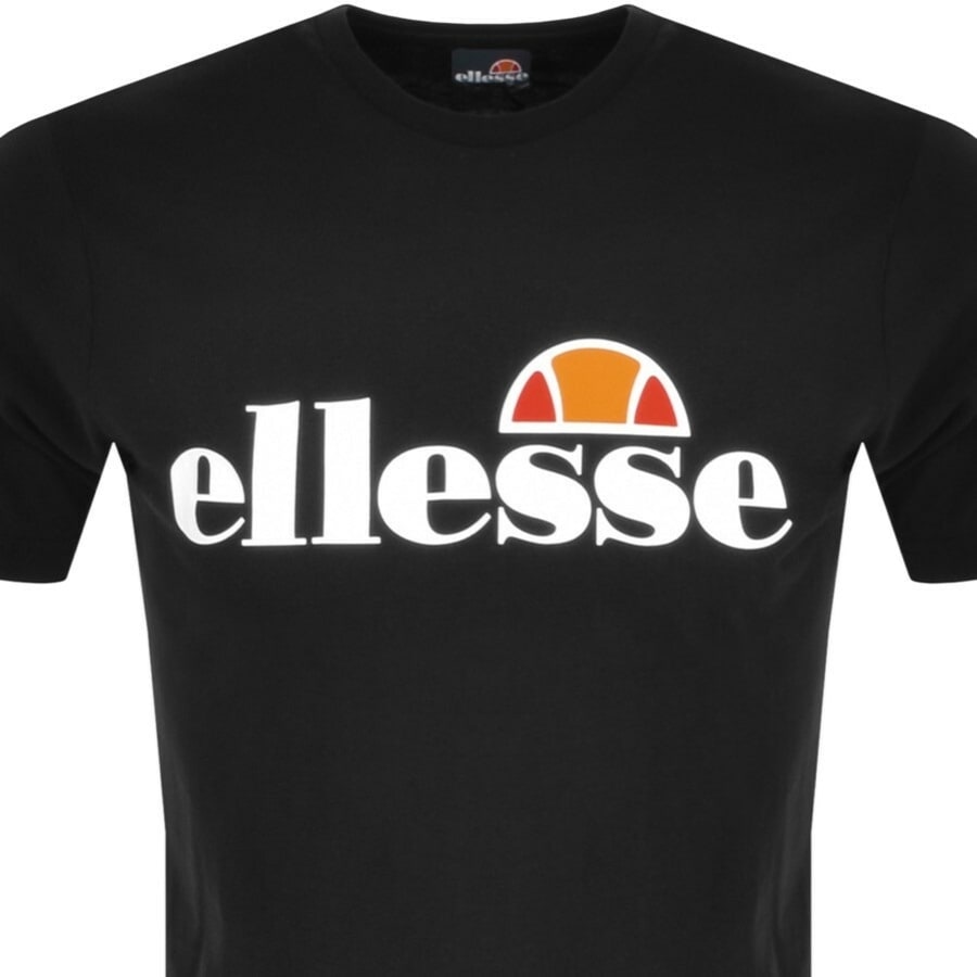 Image number 2 for Ellesse SL Prado Logo T Shirt Black