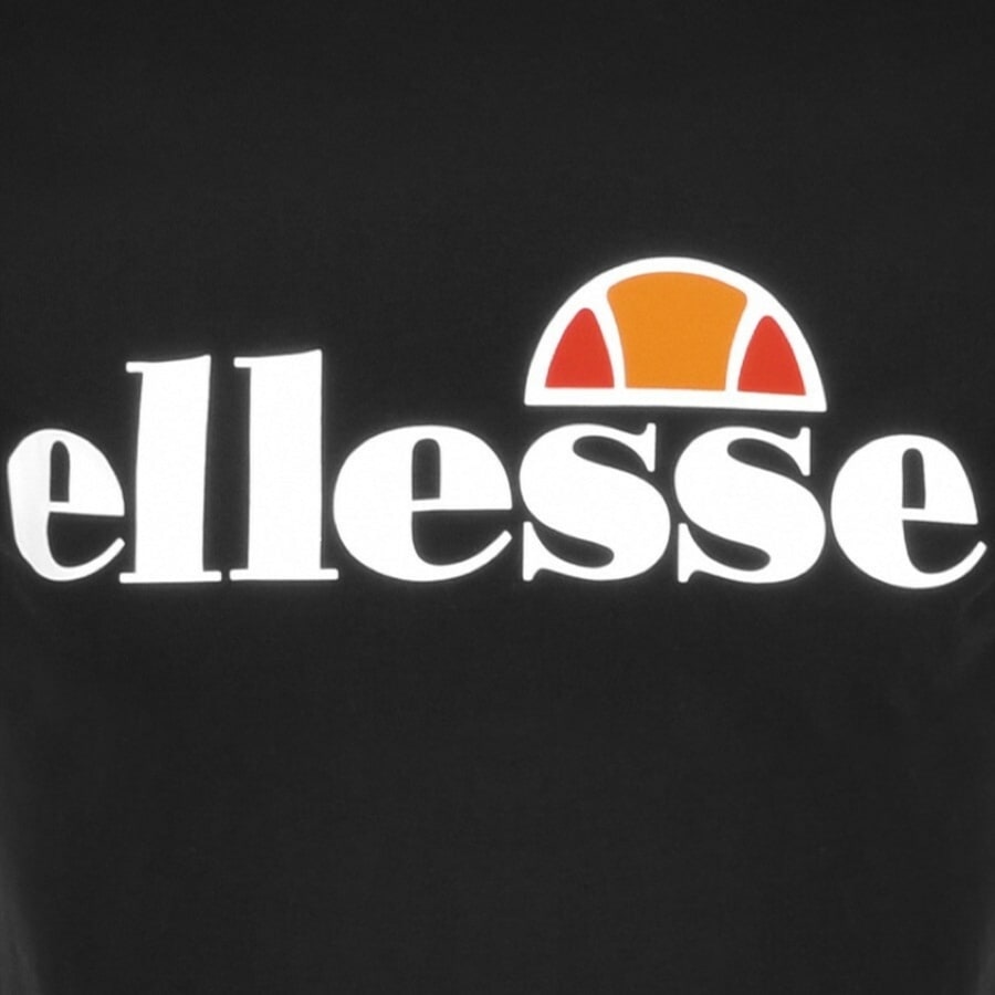 Image number 3 for Ellesse SL Prado Logo T Shirt Black