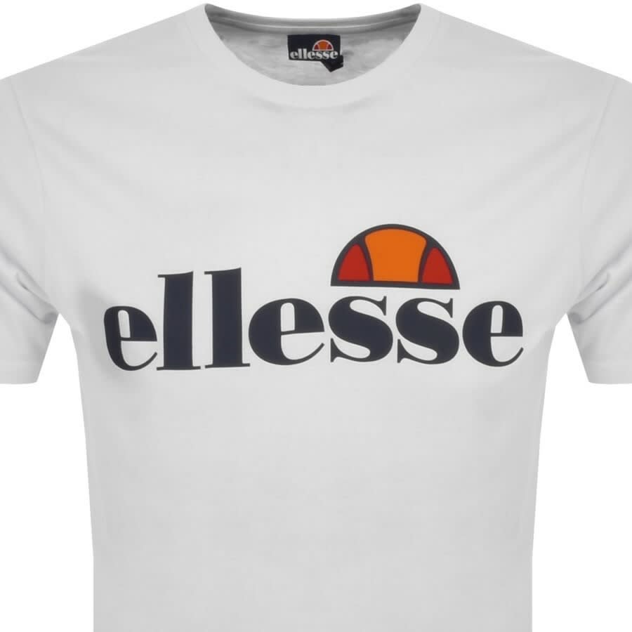 Image number 2 for Ellesse SL Prado Logo T Shirt White