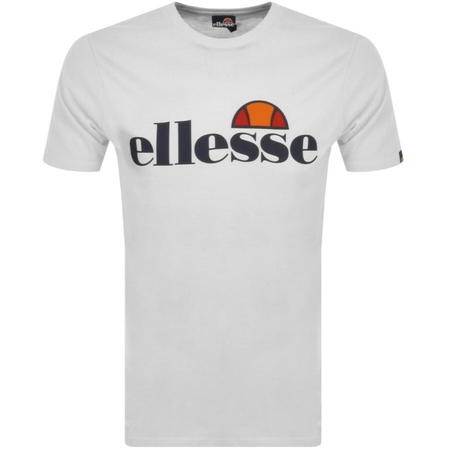 Image number 1 for Ellesse SL Prado Logo T Shirt White