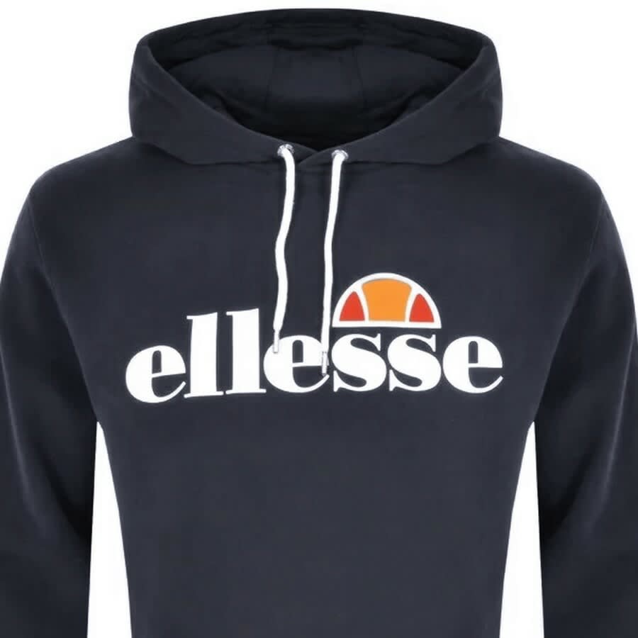 Image number 2 for Ellesse Pullover Gottero Hoodie Navy