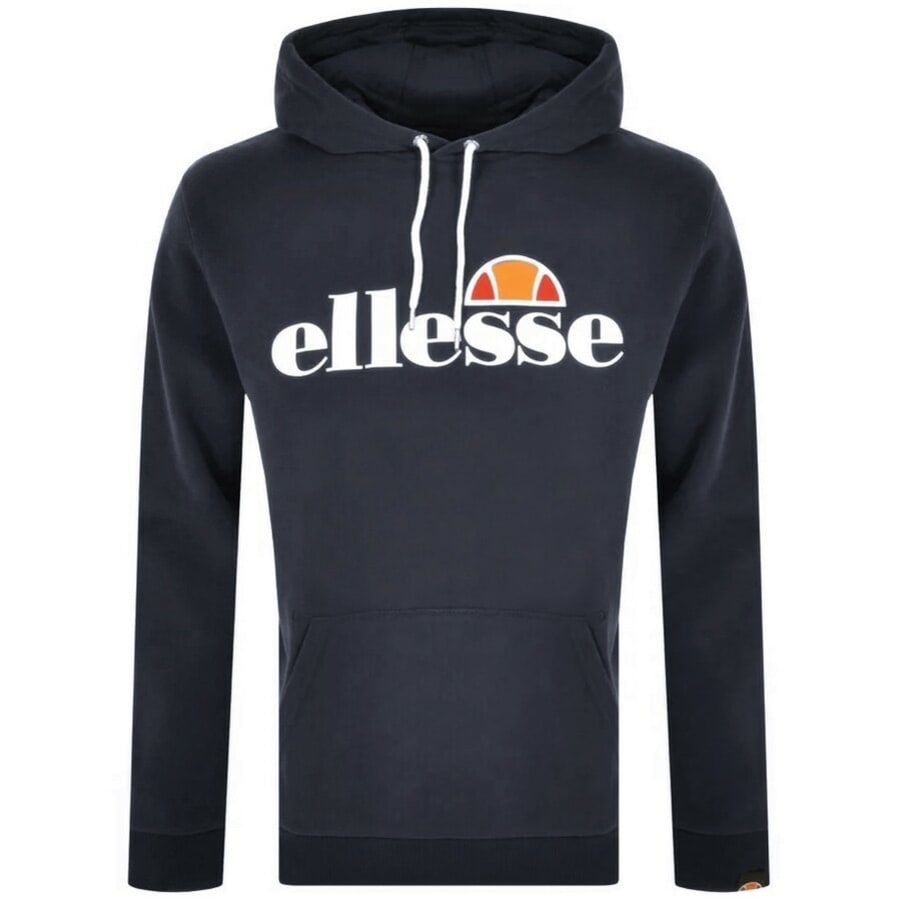 Image number 1 for Ellesse Pullover Gottero Hoodie Navy