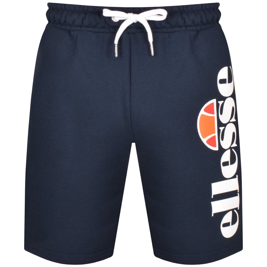 Image number 1 for Ellesse Bossini Jersey Shorts Navy
