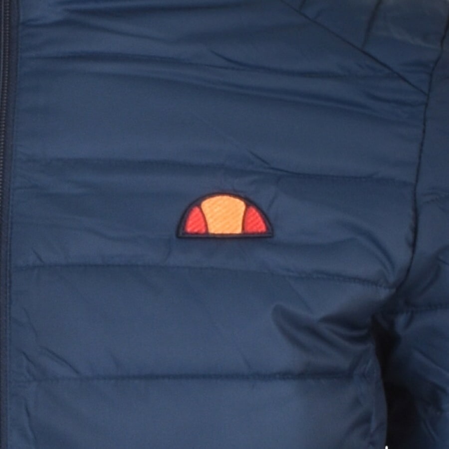 Image number 3 for Ellesse Lombardy Padded Jacket Navy
