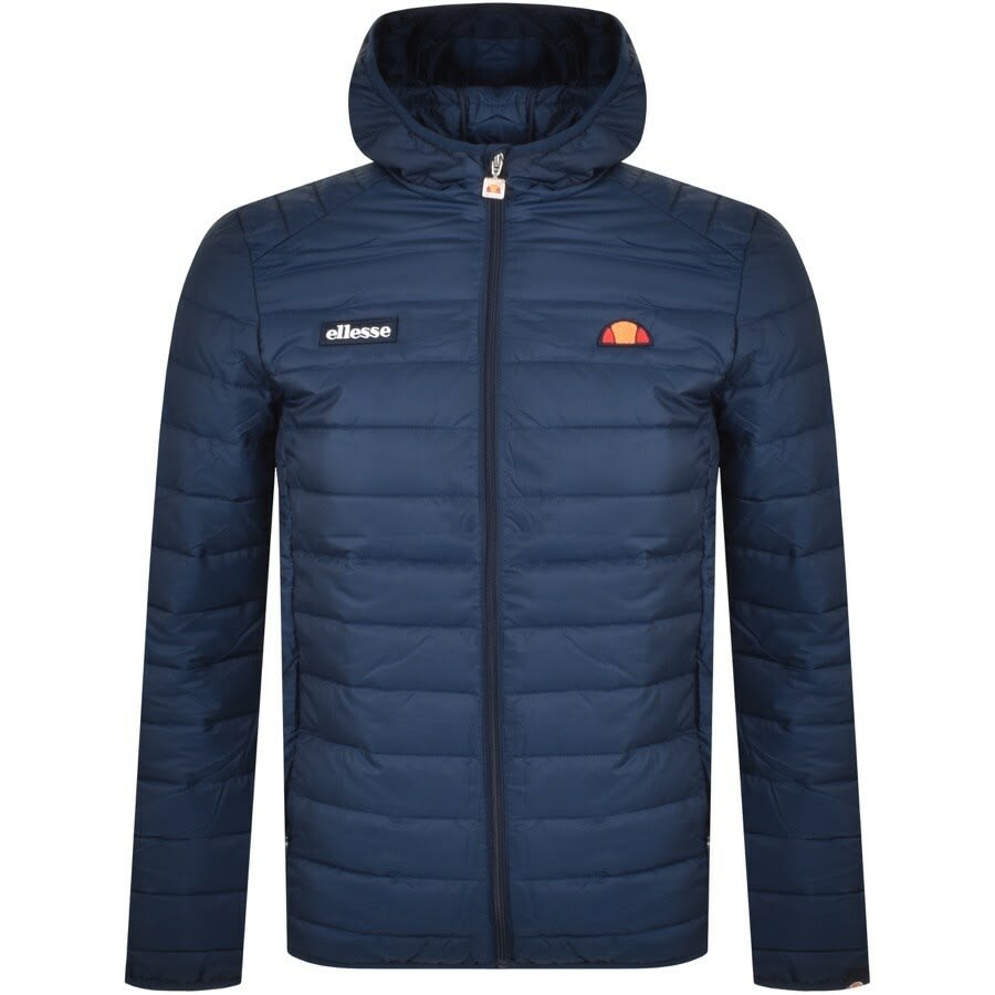 Image number 1 for Ellesse Lombardy Padded Jacket Navy