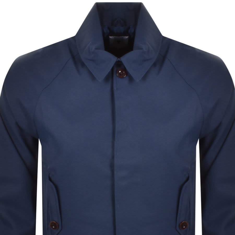 Image number 2 for Pretty Green Langley Mac Jacket Navy