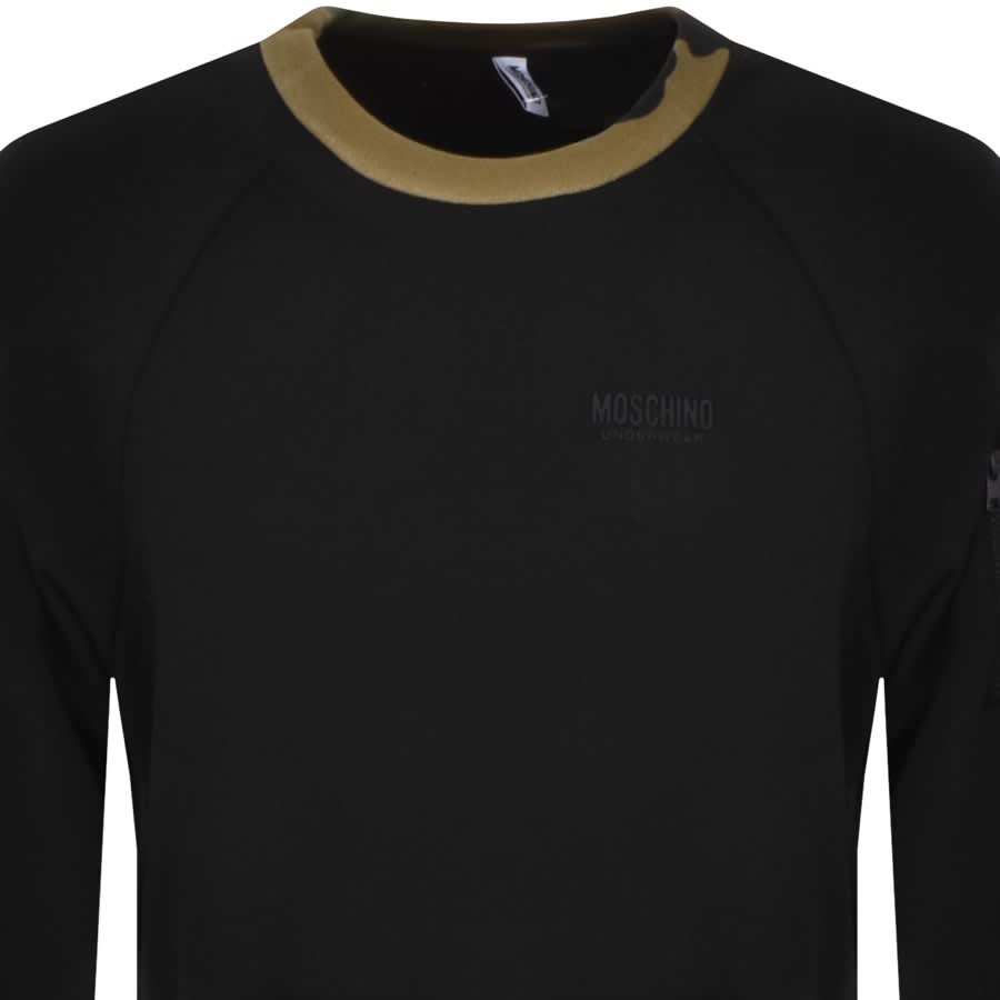 Image number 2 for Moschino Lounge Sweatshirt Black