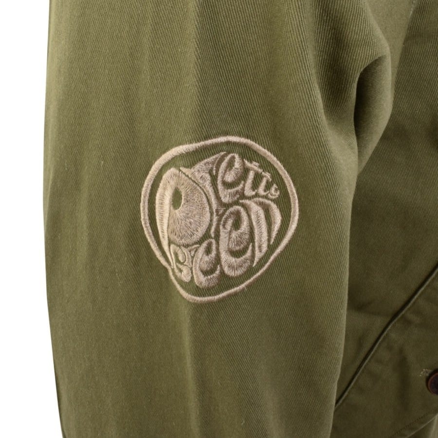 Pretty Green Cooper Short Parka Jacket Khaki | Mainline Menswear