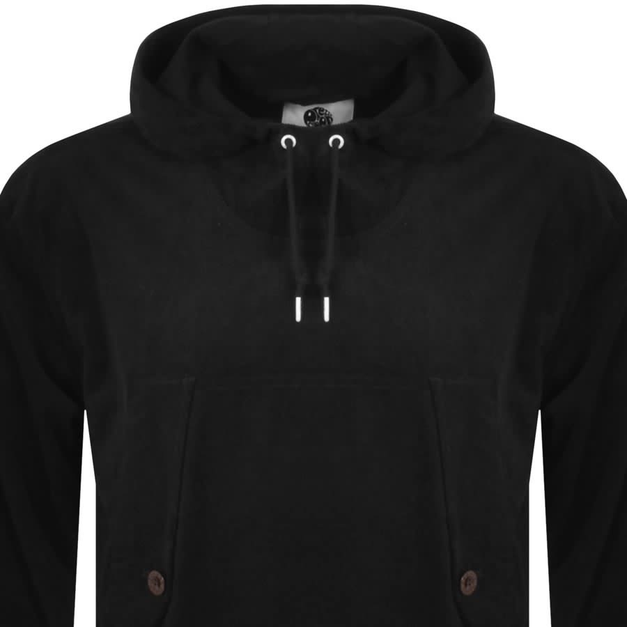 Image number 2 for Pretty Green Insignia Cord Smock Jacket Black
