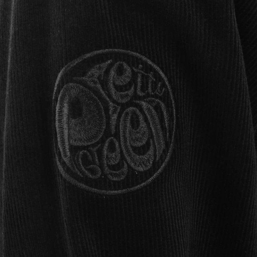 Image number 3 for Pretty Green Insignia Cord Smock Jacket Black