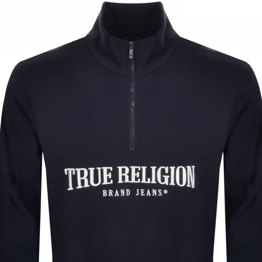 Image number 2 for True Religion Relaxed Sweatshirt Navy