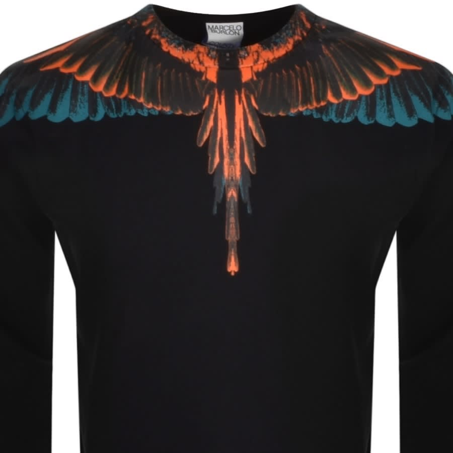 Image number 2 for Marcelo Burlon Icon Wings Sweatshirt Black