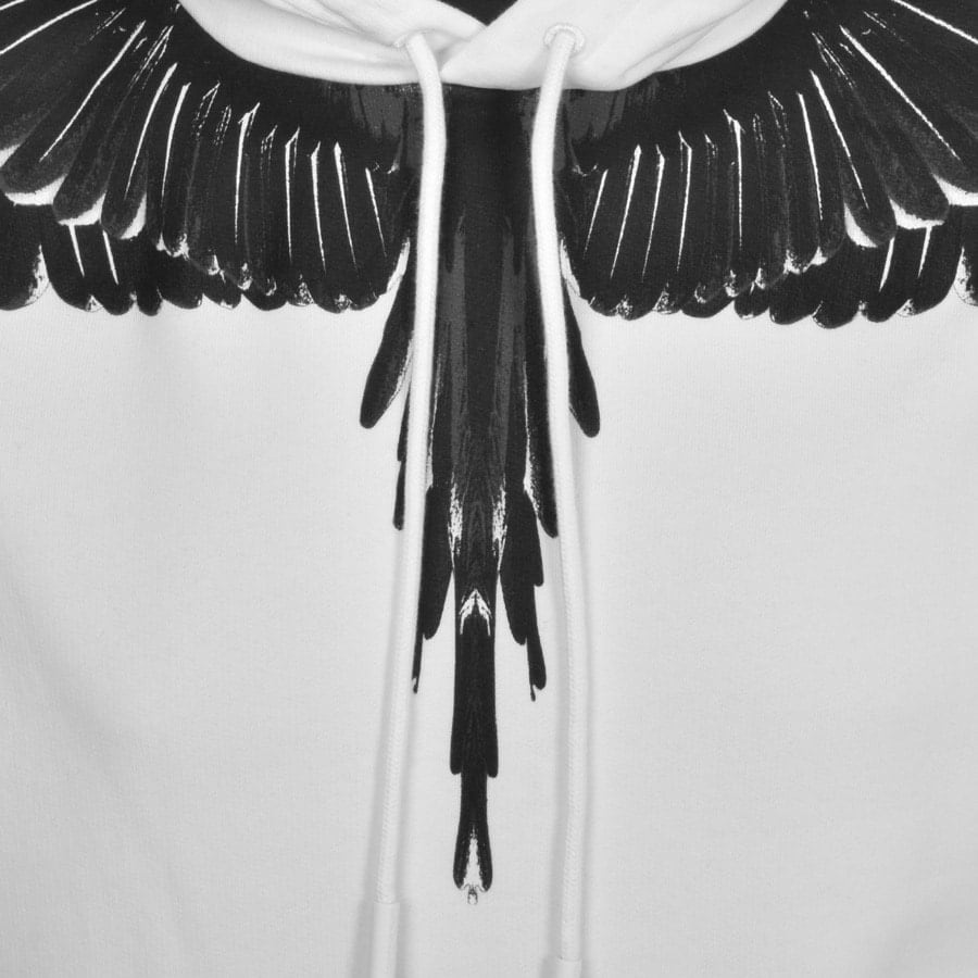 Image number 3 for Marcelo Burlon Icon Wings Hoodie White
