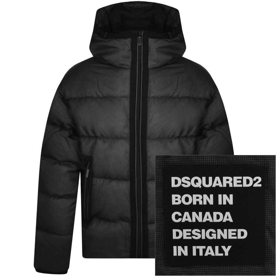 Image number 1 for DSQUARED2 Logo Windbreaker Jacket Grey