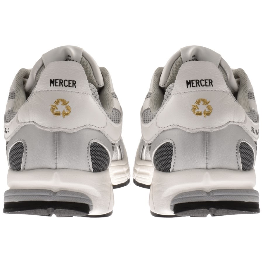 Image number 2 for Mercer Re Run Trainers White