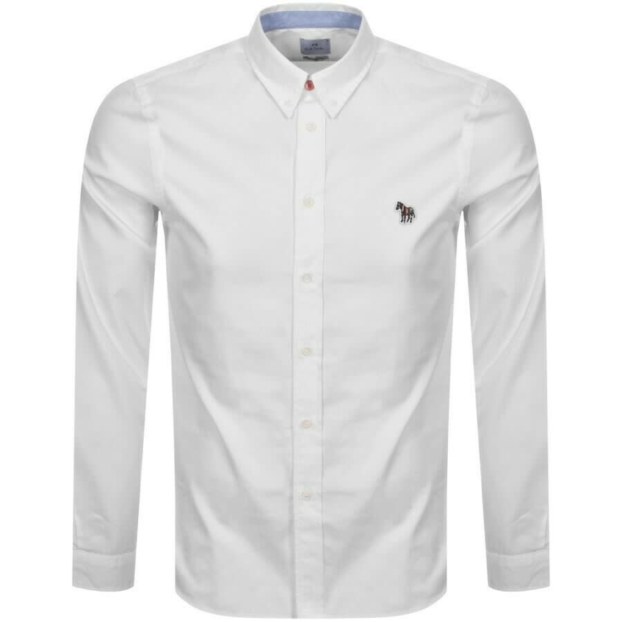 Image number 1 for Paul Smith Long Sleeved Shirt White