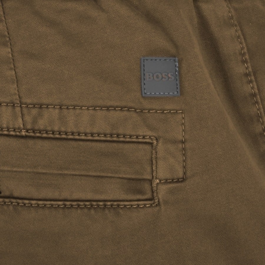 Image number 3 for BOSS Sisla Cargo Trousers Brown