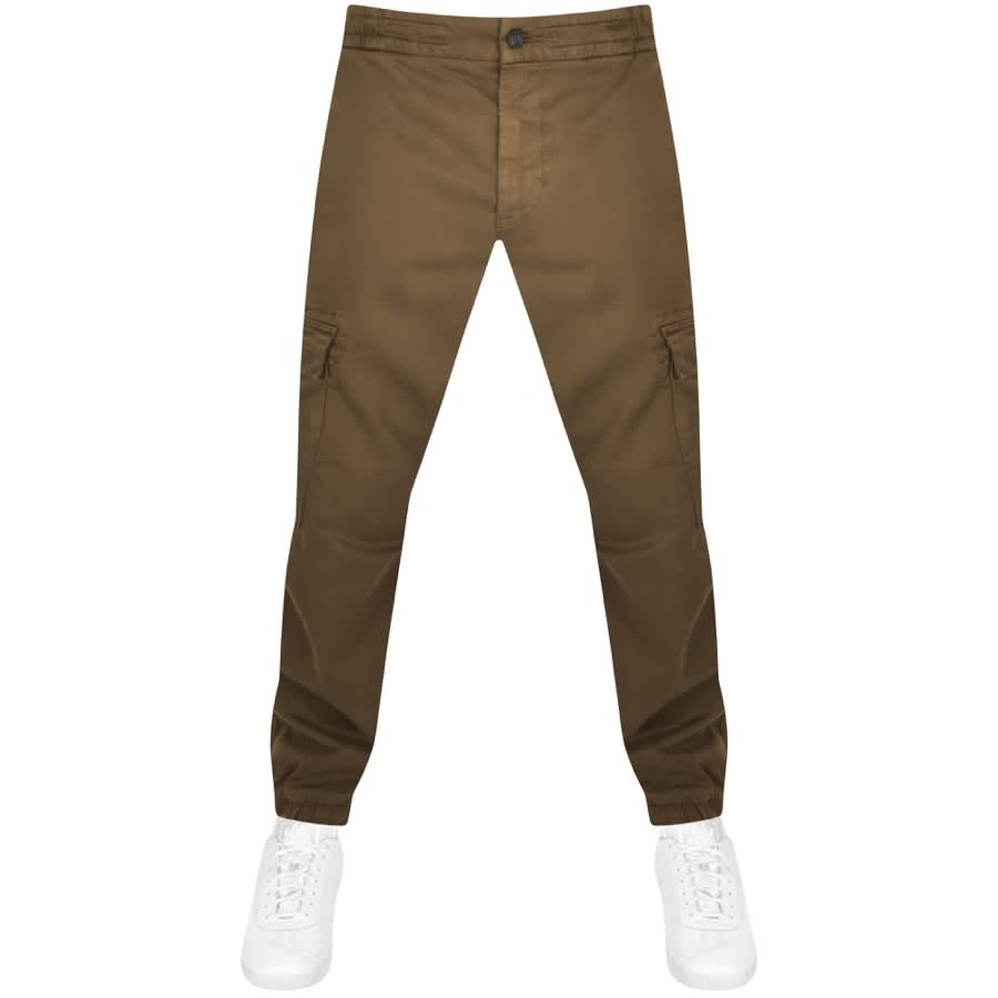 Image number 1 for BOSS Sisla Cargo Trousers Brown