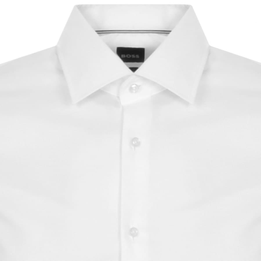 Image number 3 for BOSS H Hank Kent Long Sleeve Shirt White
