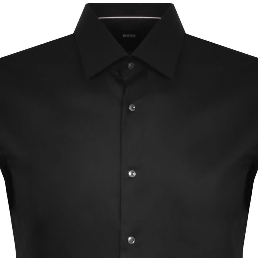 Image number 3 for BOSS H Hank Kent Long Sleeve Shirt Black