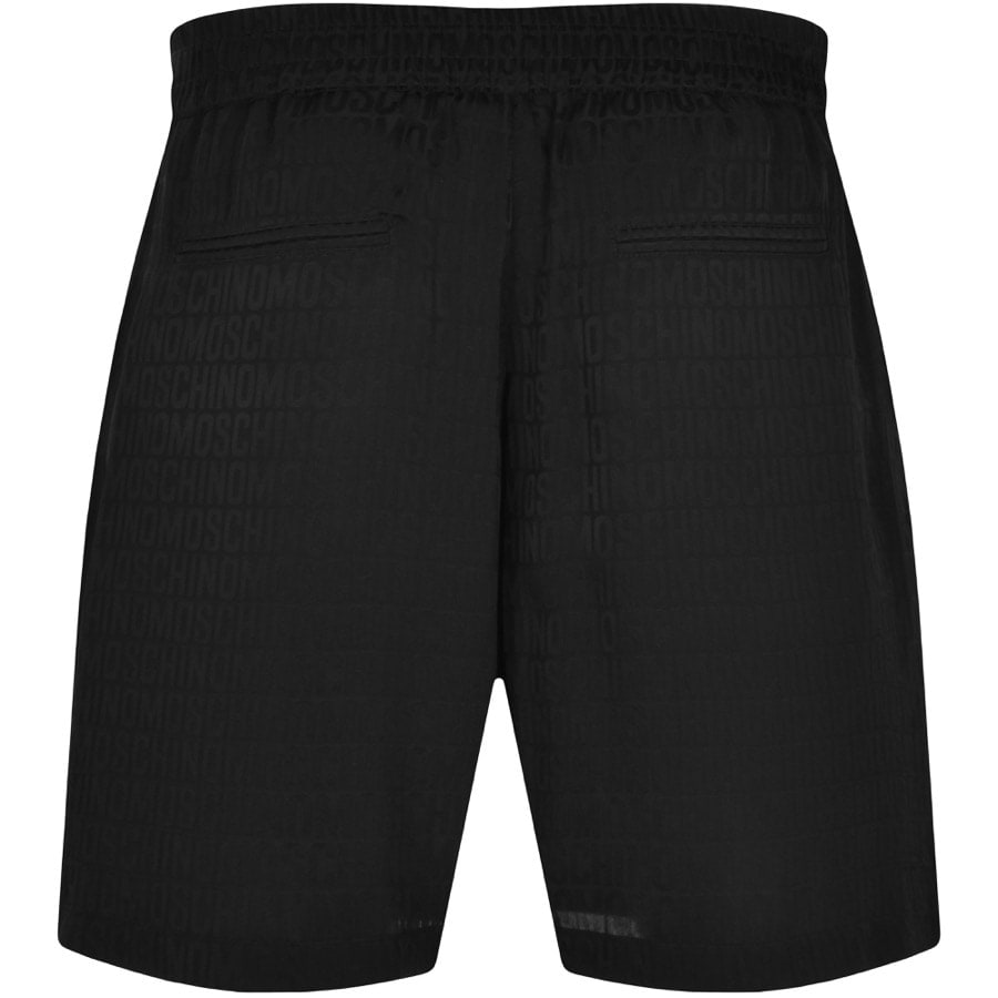 Image number 2 for Moschino Repeat Logo Shorts Black