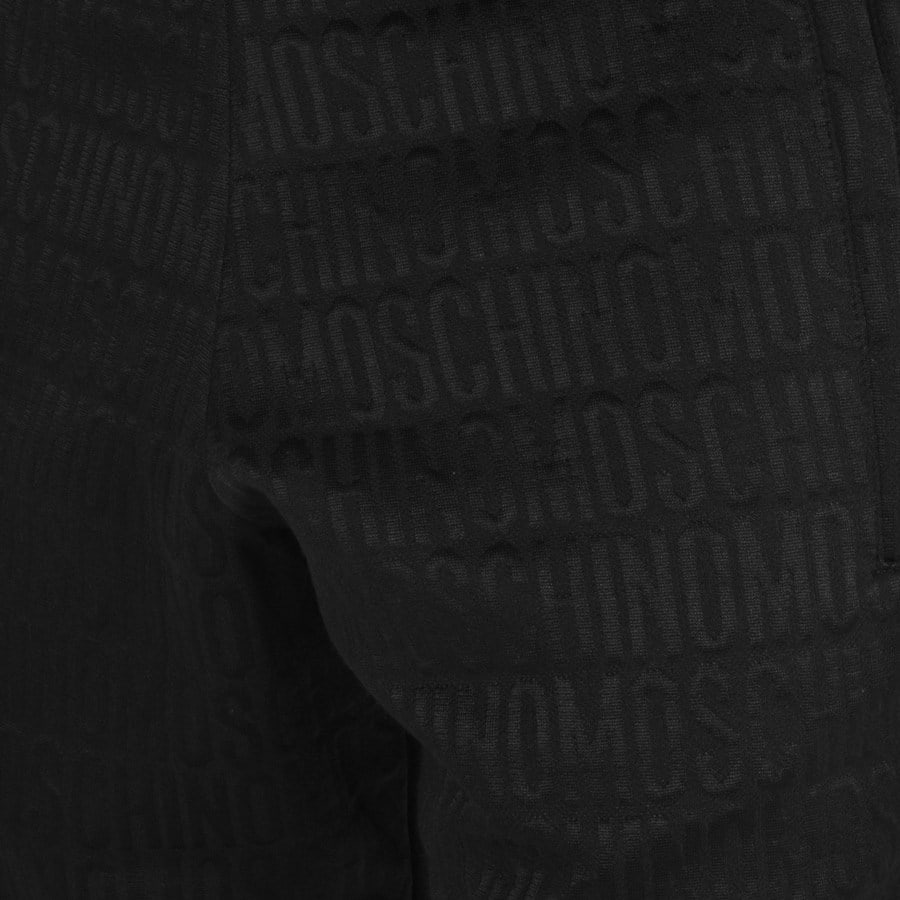 Image number 3 for Moschino Repeat Logo Jogging Bottoms Black