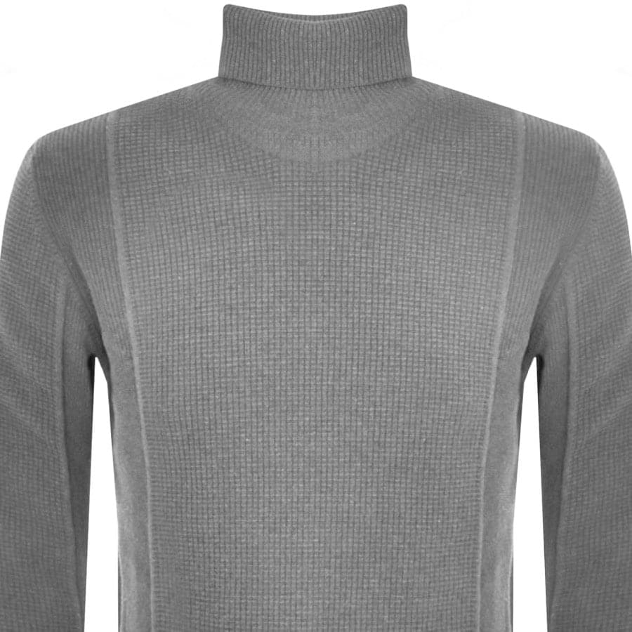 Image number 2 for G Star Raw Structure Knit Jumper Grey