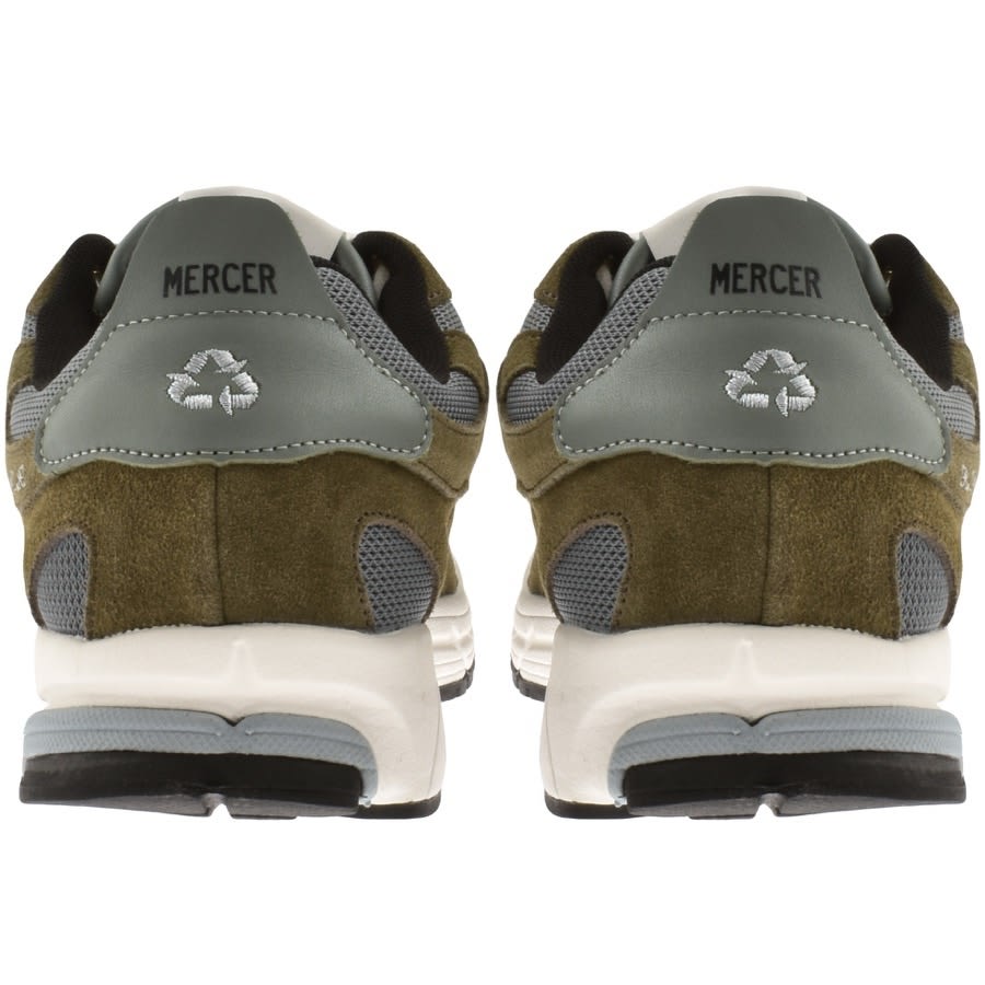 Image number 2 for Mercer Re Run Trainers Green