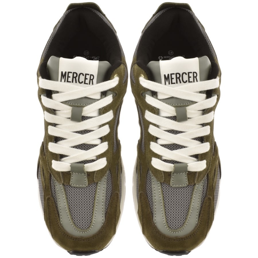 Image number 3 for Mercer Re Run Trainers Green
