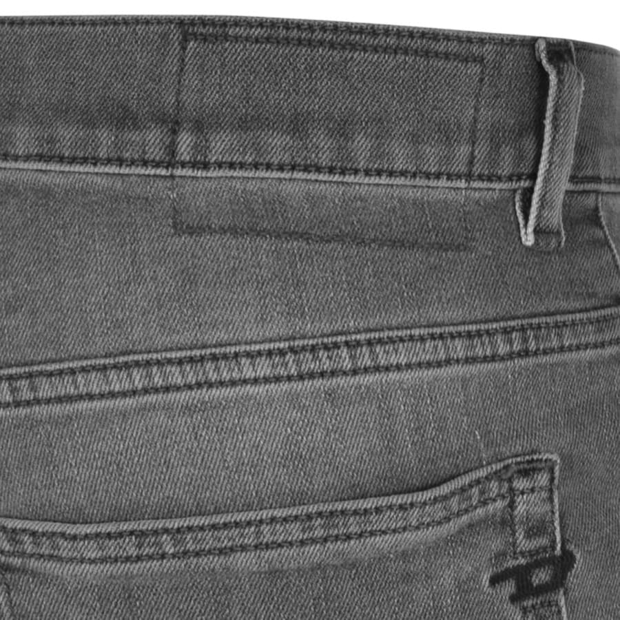 Image number 3 for Diesel D Fining Mid Wash Jeans Grey