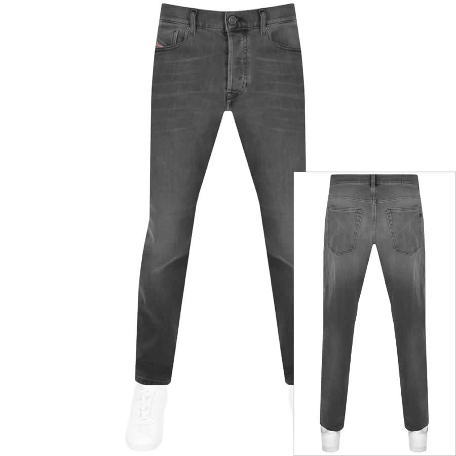 Image number 1 for Diesel D Fining Mid Wash Jeans Grey