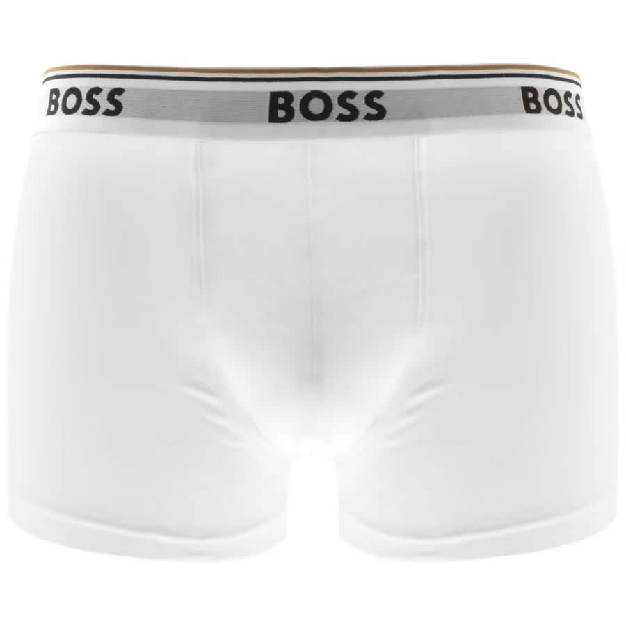Image number 2 for BOSS Underwear Triple Pack Trunks White