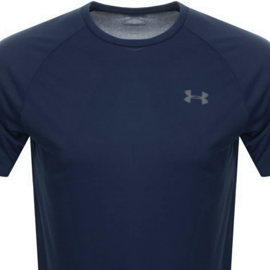 Image number 2 for Under Armour Tech 2.0 T Shirt Navy