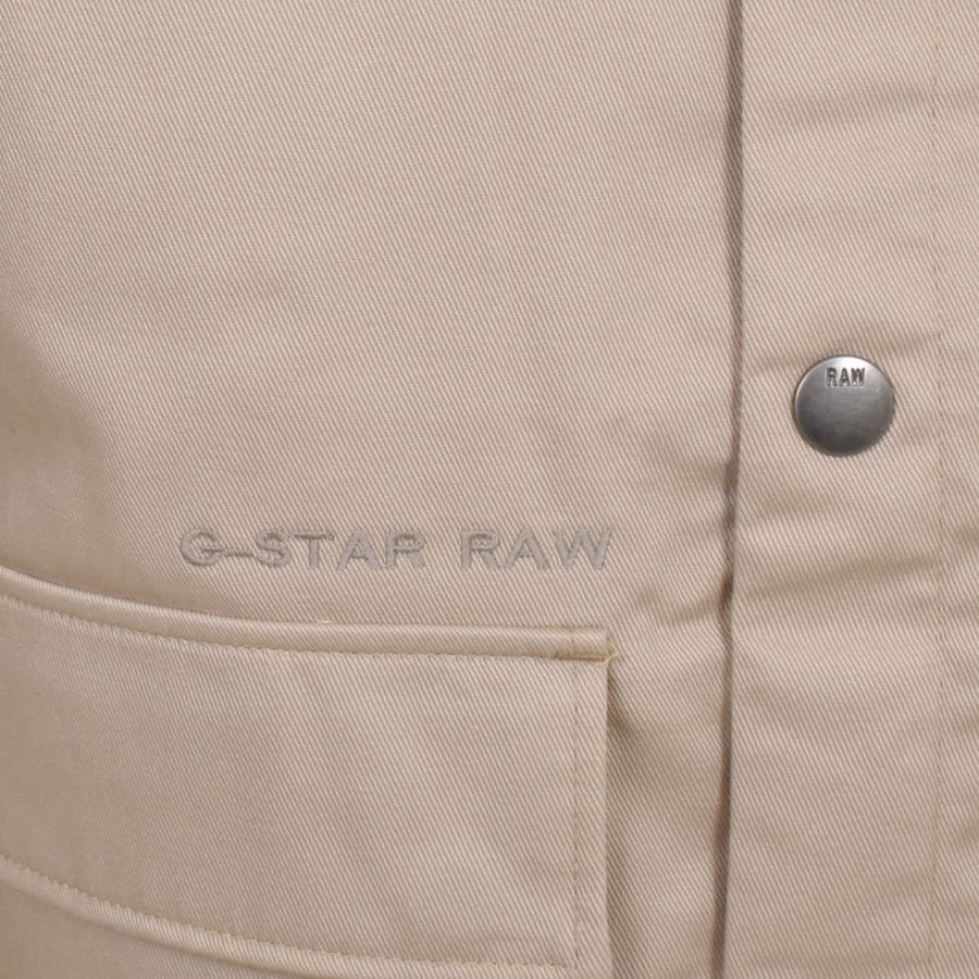 Image number 3 for G Star Raw Coach Jacket Beige