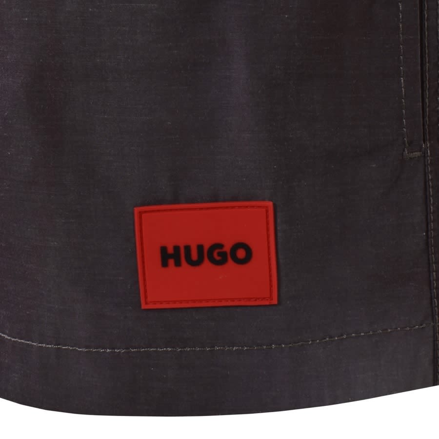 Image number 3 for HUGO Enalu Overshirt Jacket Green
