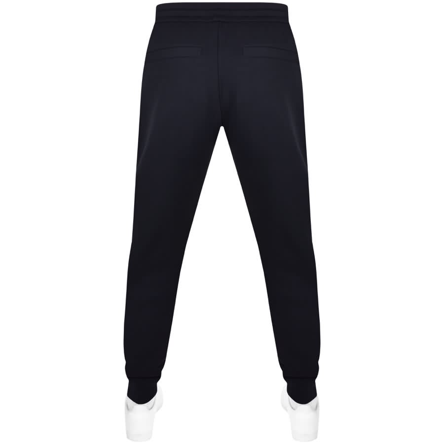 Image number 2 for Emporio Armani Tape Jogging Bottoms Navy