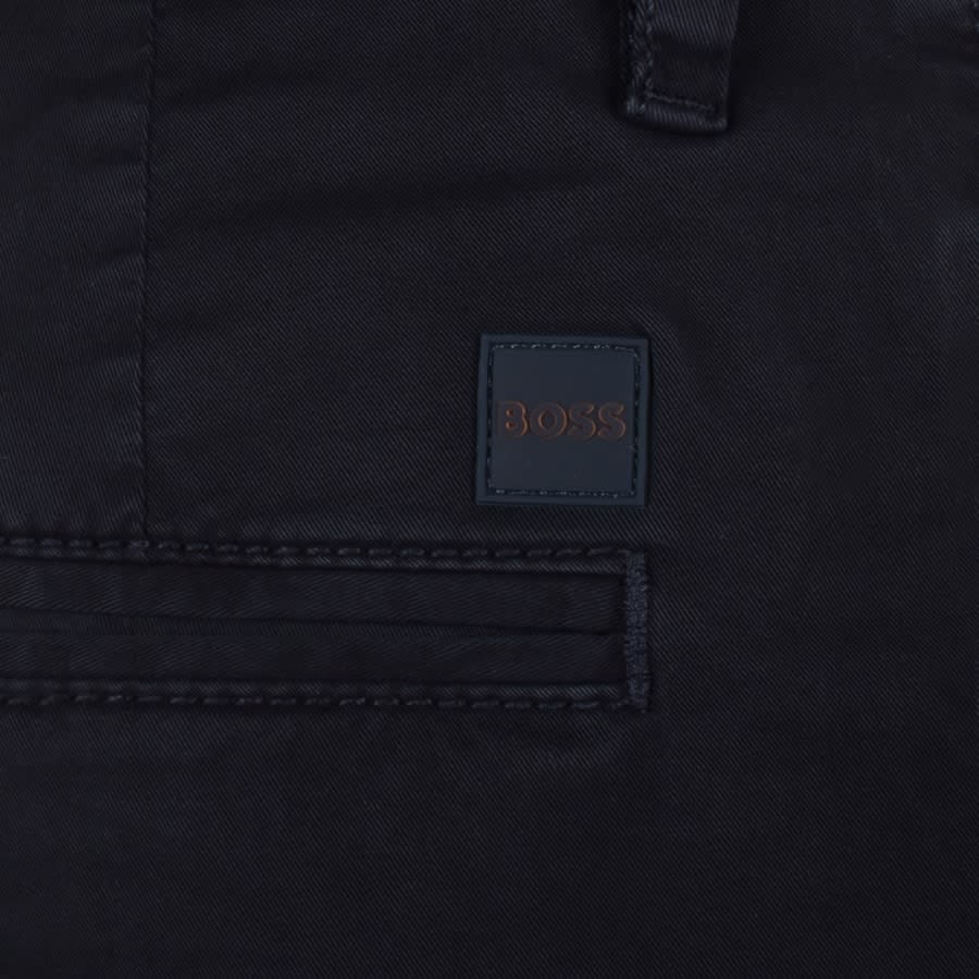 Image number 3 for BOSS Schino Slim Shorts Navy