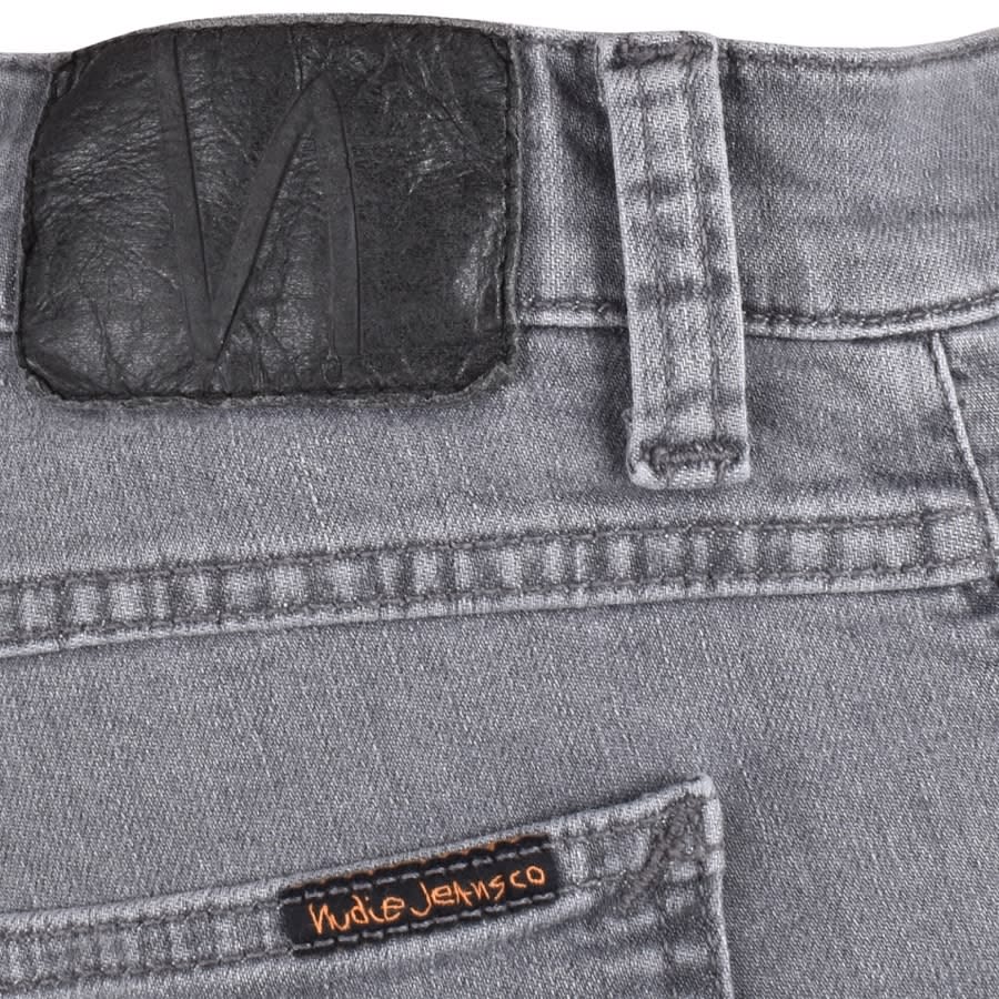 Image number 3 for Nudie Jeans Tight Terry Jeans Mid Wash Grey