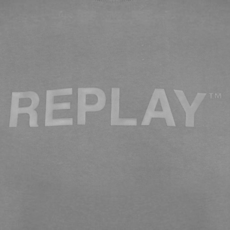 Image number 3 for Replay Crew Neck Sweatshirt Grey