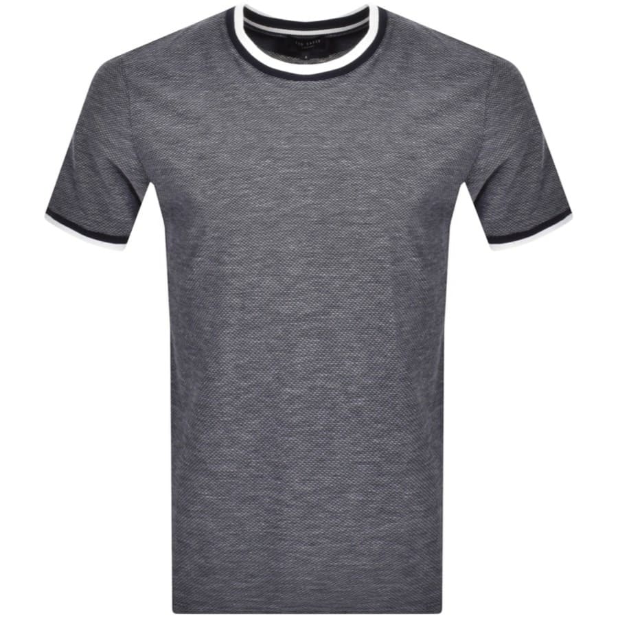 Image number 1 for Ted Baker Bowker T Shirt Navy