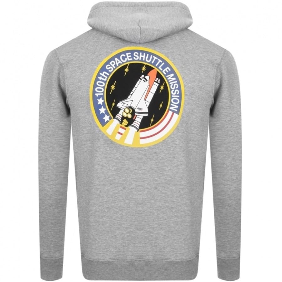 Alpha industries space hotsell shuttle hoodie black