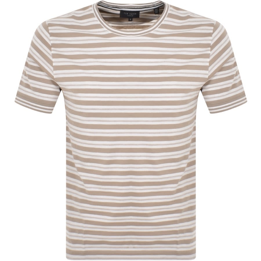 Image number 1 for Ted Baker Vadell T Shirt Brown