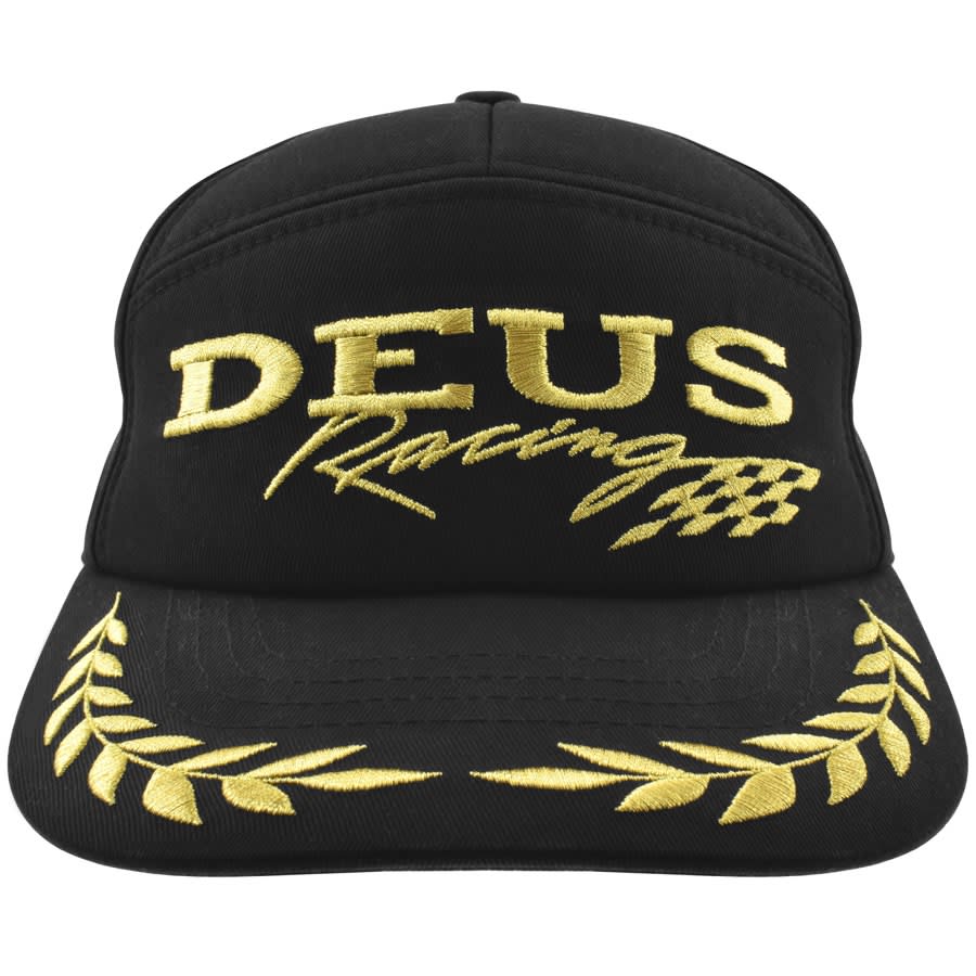 Image number 1 for Deus Ex Machina Flagstuff Trucker Cap Black
