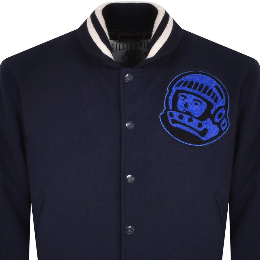 Image number 2 for Billionaire Boys Club Astro Varsity Jacket Navy