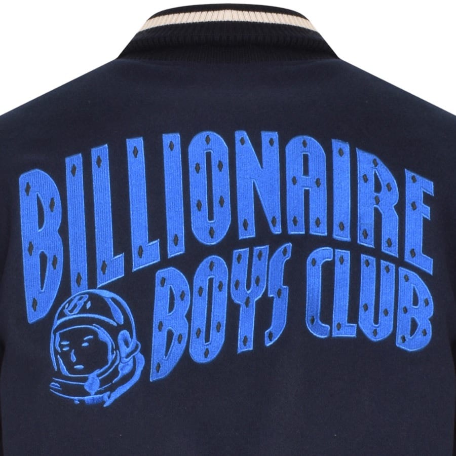 Image number 3 for Billionaire Boys Club Astro Varsity Jacket Navy