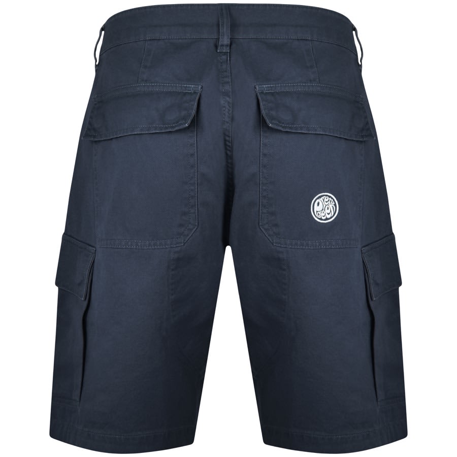 Image number 2 for Pretty Green City Shorts Navy