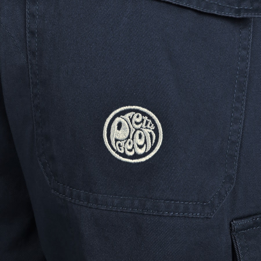 Image number 3 for Pretty Green City Shorts Navy