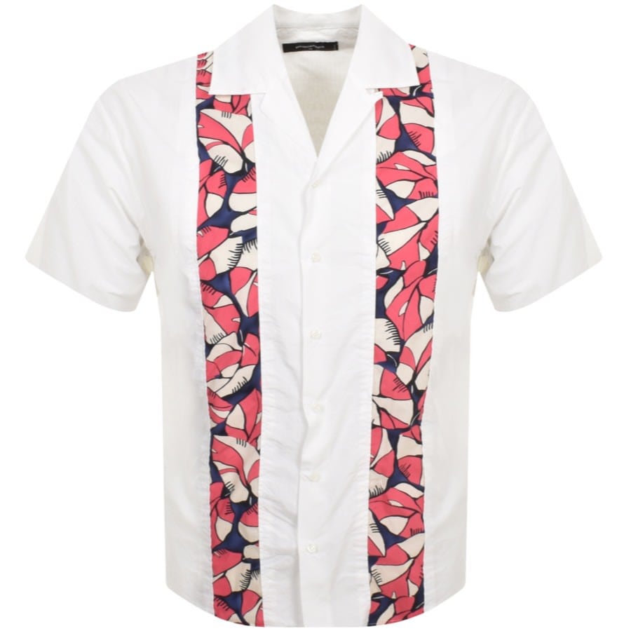 Image number 1 for DSQUARED2 Bowling Short Sleeve Shirt White